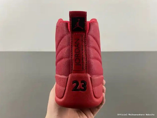 Official Maikesneakers Red 12 (2018) Air 130690-601 Retro Jordan Gym 0613